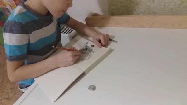 Рисуем японскую сказку "Озёрное чудовище " смотреть онлайн