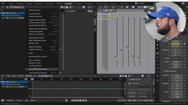 Музыкальный визуализатор в Blender - почему лучше создавать их в 3D! /RUS смотреть онлайн