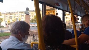 Поездка на новом автобусе МАЗ-203.016 (453) //АН 8740-1//