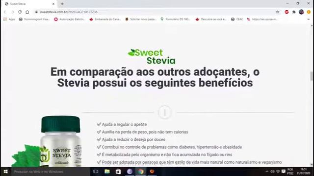 CUIDADO SWEET STEVIA FUNCIONA MESMO...ASSISTA O VÍDEO E DESCUBRA