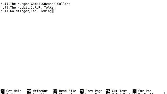 Importing Data into MySQL смотреть онлайн