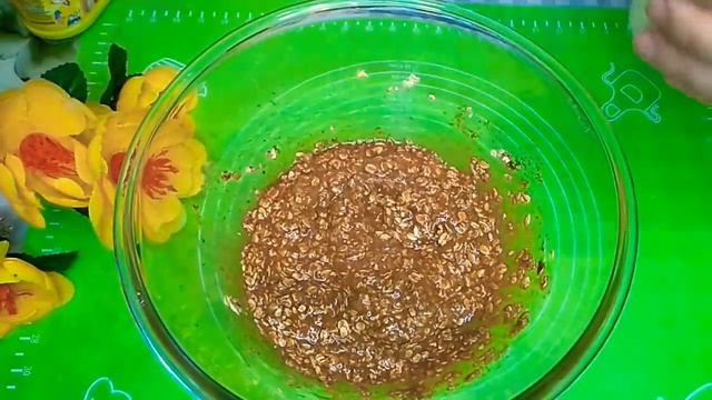 Возьмите овсянку, кокао бананы сделайте полезный десерт.?healthy Dessert?