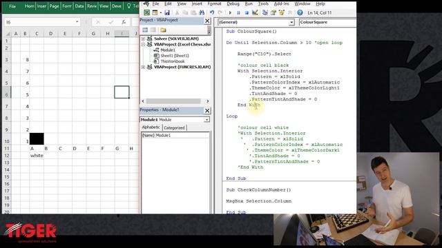 Excel VBA Chess Challenge #1 смотреть онлайн