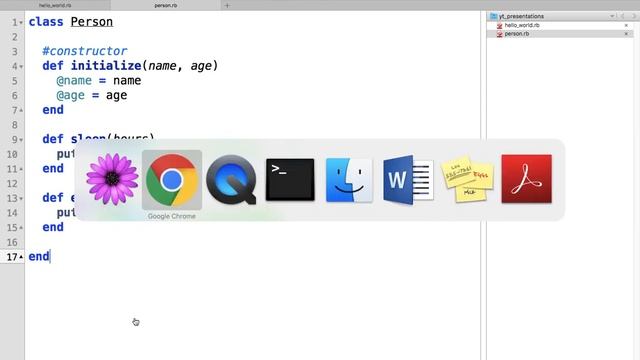 Ruby for the Java eyes - Classes and Objects (Music Only) смотреть онлайн