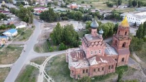 церковь села Маньково-Калитвенское Маньково Чертковский район Ростовской области