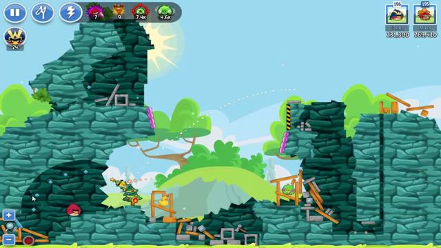 Angry Birds Friends Tournament Week 185 Level 6 | power up HighScore ( 284.100 k ) смотреть онлайн