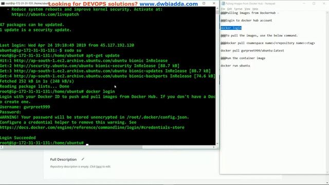 How to Pull Images from docker Hub | Docker tutorial смотреть онлайн