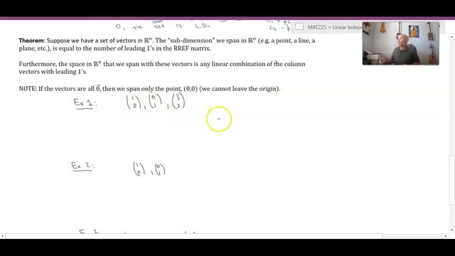Linear Independence with Gaussian Elimination смотреть онлайн