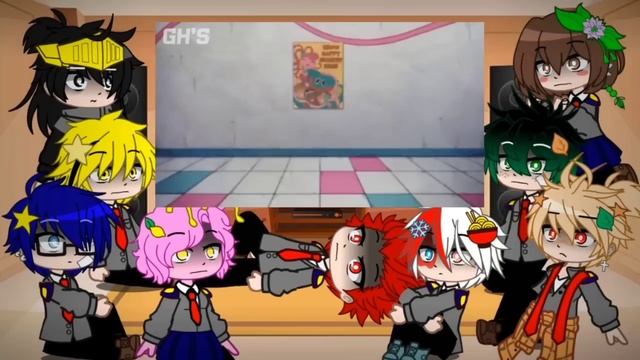 Mha/Bnha react to Poppy playtime || GCRV смотреть онлайн