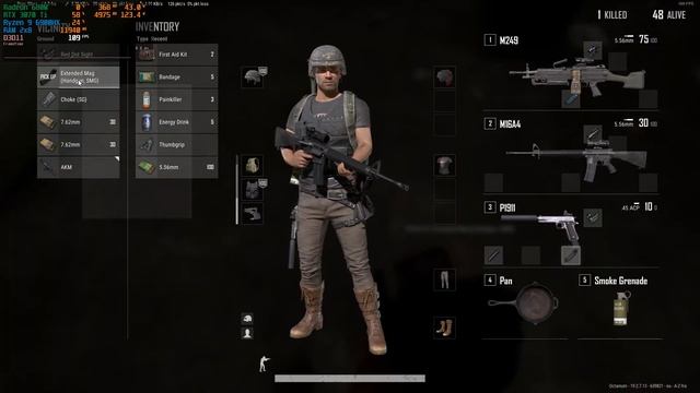 PUBG | Test | ASUS ROG Strix G15 G513RW-HF034 | Ryzen 9 6900HX | RTX 3070 Ti