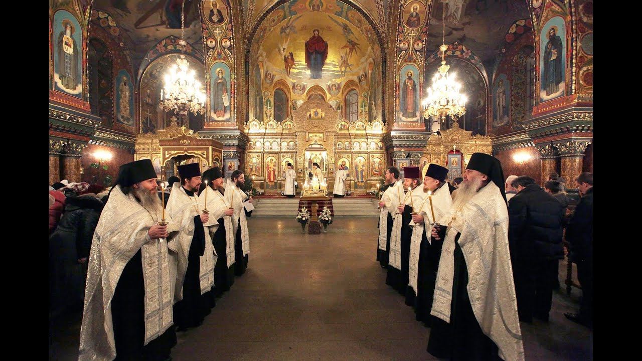 Рождественское богослужение на Оптинском подворье в Санкт-Петербурге (2016) смотреть онлайн