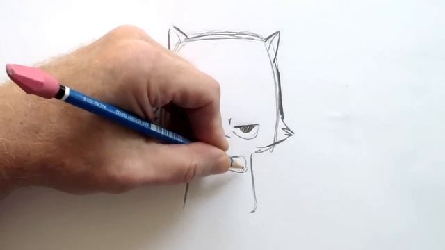 How to Draw a Cartoon Cat (Step by Step) смотреть онлайн