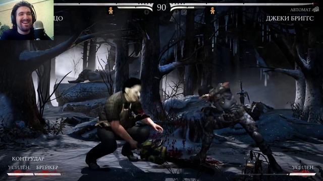 КОЖАНОЕ ЛИЦО И НОВОГОДНЯЯ БАШНЯ | Mortal Kombat X смотреть онлайн