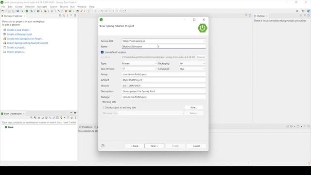 DOWNLOAD & INSTALL Spring Tool Suite Latest Version 2023 | Create Simple Spring Boot Application смотреть онлайн