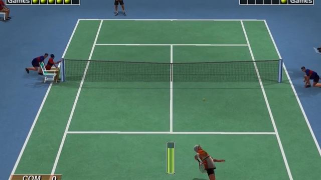 Virtua Tennis (Arcade Mode: Jim Courier) (Hitmaker, Strangelite) (Windows) [2002] PC Longplay смотреть онлайн