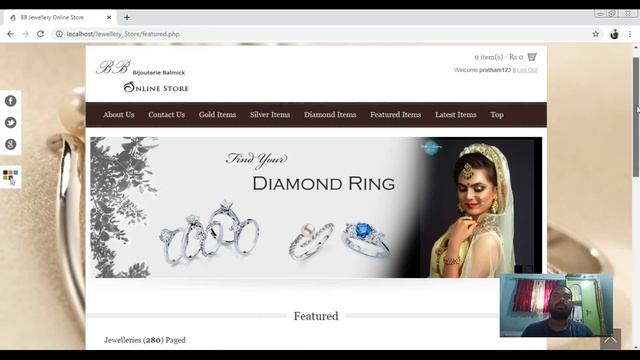 Online shopping jewellery store project смотреть онлайн