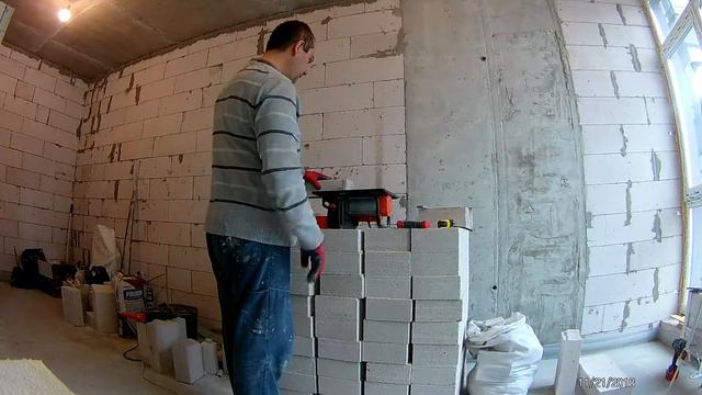 ЖК IL PATIO.Часть 5.Закончил перегородку. смотреть онлайн