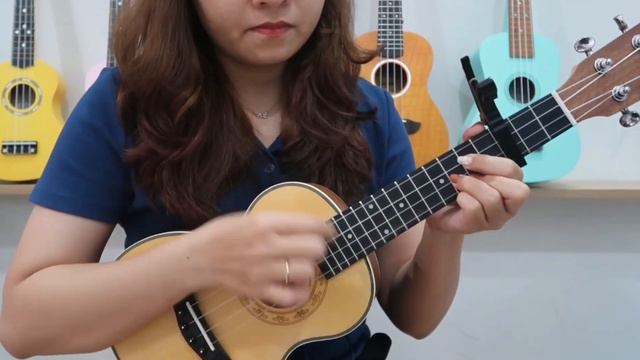 Ukulele tutorial-Play along -MAKE YOU LOOK - Meghan Trainor смотреть онлайн