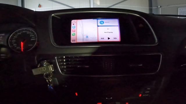 Audi Q5 2010 AppleCarPlay Interface Ground Zero