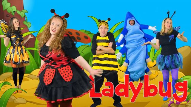 Семейка жучков-пальчиковок! 🐞🐛🦋 Узнайте о насекомых и мини-зверушках из песенки для детей смотреть онлайн