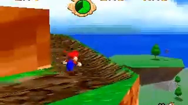 Mario 64 with PS1 style graphics смотреть онлайн