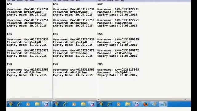 ESET Nod32 Username and password EAV & Trial 31.3.2015 смотреть онлайн