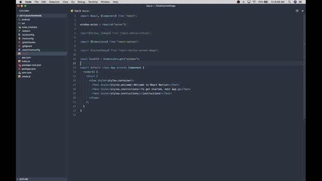 Cached Image with ZStyle for React Native смотреть онлайн
