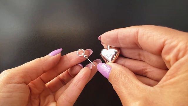 Кулон Бутылочка серебряный Сердечко открывающийся подвеска серебро смотреть онлайн