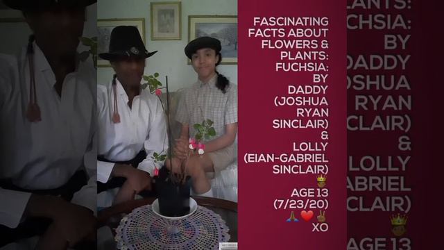 Fascinating Facts About Flowers: FUCHSIA By Joshua Ryan Sinclair & Eian-Gabriel Sinclair (7/23/20) смотреть онлайн