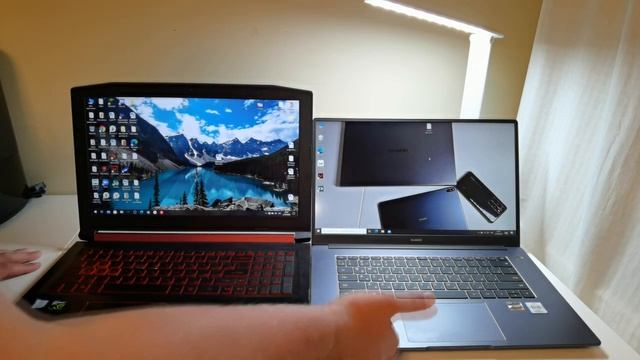 ACER NITRO 5 vs HUAWEI MATEBOOK D15 СРАВНЕНИЕ смотреть онлайн