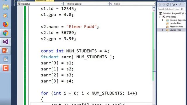 CIT1173_2070 C++ (April 26 2018) (chapter 7 arrays, and 11 structures) смотреть онлайн