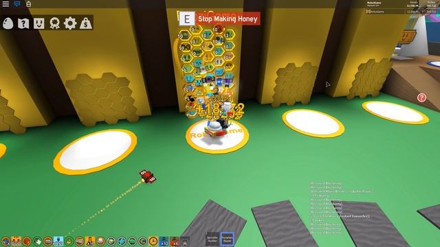 СИМУЛЯТОР ПЧЕЛОВОДА 1000% БУСТ! 10 МИЛЛИОНОВ В МИНУТУ ROBLOX BEE SWARM SIMULATOR смотреть онлайн