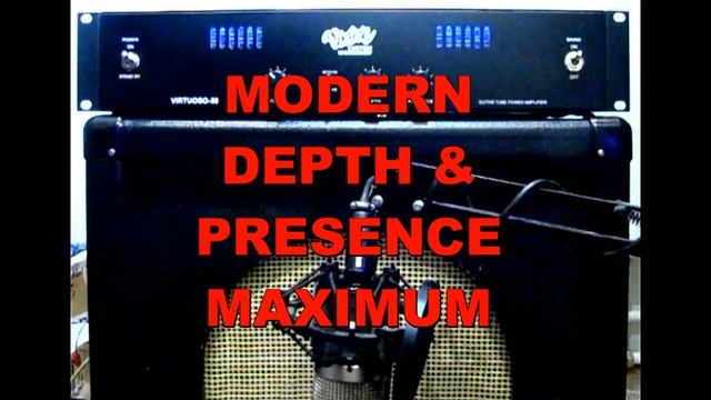 VICTOR CUSTOM WORKSHOP VIRTUOSSO 50 GUITAR TUBE POWER AMP DEMO смотреть онлайн