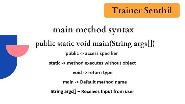 OCP: Java SE 17- 1Z0-829 Video Series- 4. Introduction to Java Main Method in Tamil - Theory смотреть онлайн