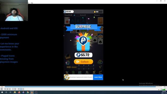 BIG WIN SOLITAIRE. Rechard John with more paypal games.. Legit? смотреть онлайн