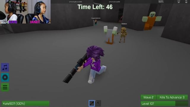 ZOMBIES INVADE CANDYLAND! ?♀️?♂️ / HEADSHOTS FOR DAYS! / Roblox: Zombie Rush смотреть онлайн