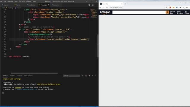 Create an Ecommerce Site with React # Part 3 смотреть онлайн