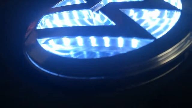 Emblema LED Volkswagen 3D смотреть онлайн
