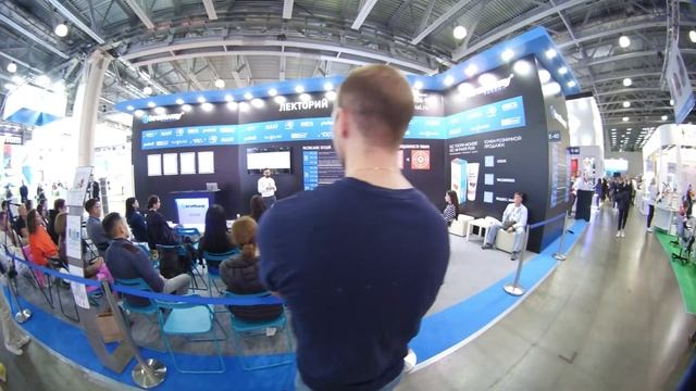 Стенд компании ООО #KraftWay #DentalExpo2023 сентябрь 2023 день второй Москва 4K смотреть онлайн