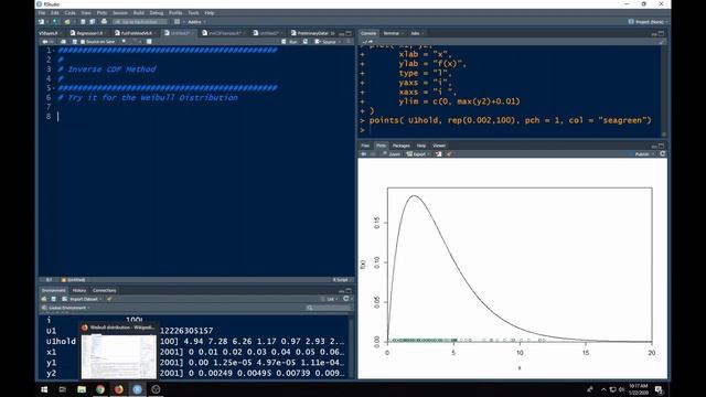 Inverse CDF Sampling in R смотреть онлайн