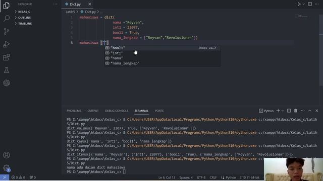 Python Dictionaries смотреть онлайн