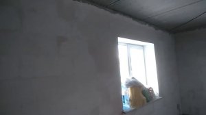 Штукатурка и шпаклёвка стен из пеноблока без маяков.