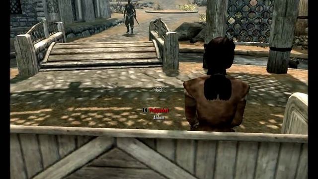 Using the level 100 pickpocket perk. STEAL THEIR CLOTHES!!! смотреть онлайн