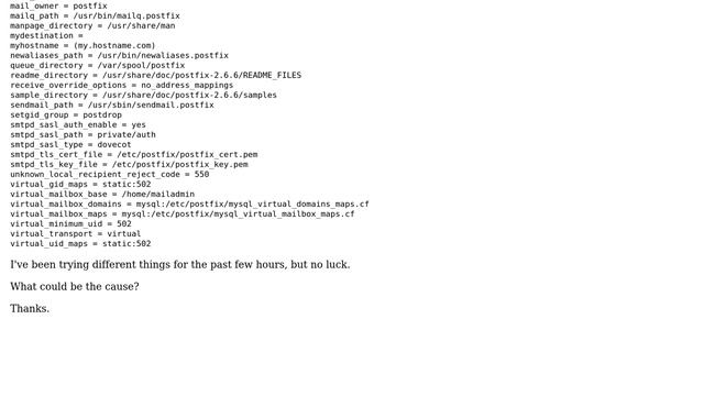 DevOps & SysAdmins: Postfix cannot send to external domains смотреть онлайн