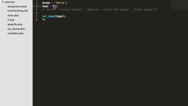 PHP Basics Lesson 08: var dump смотреть онлайн