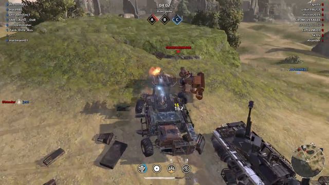 CROSSOUT\КРОССАУТ Топовая сборка (Комбайн, Ланселот,Искра III) смотреть онлайн