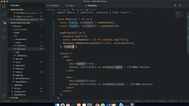 [#8] UseEffect Cleanup Function in React | Part #2 | Learn React For Beginners in Hindi and Urdu смотреть онлайн