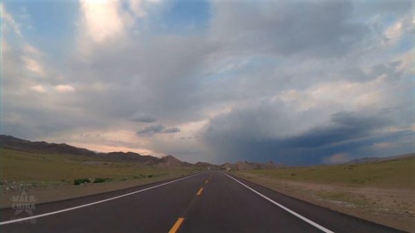 4K Xinjiang China Driving Tour - Travel on Most Beautiful Highway in Bortala - Road Trip to Wenquan