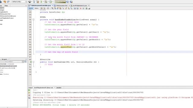 JavaFX Tutorial 20 - DatePicker смотреть онлайн