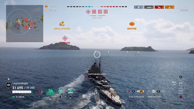 IJN Maya — Zigging and Zagging (World of Warships: Legends) смотреть онлайн